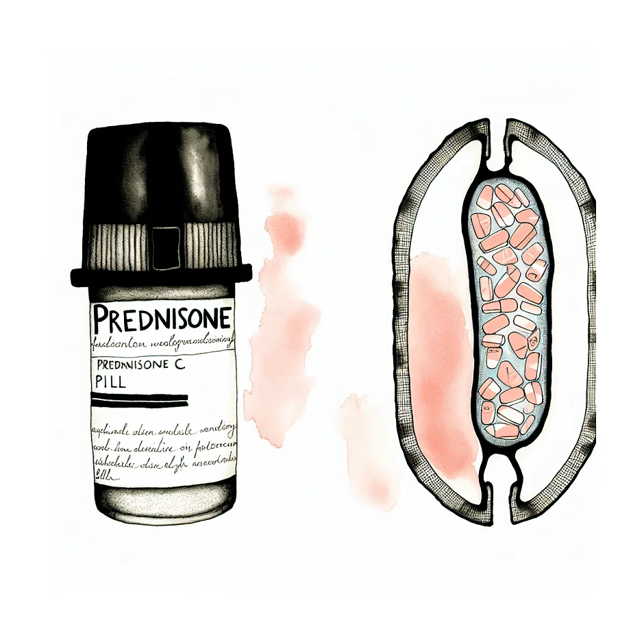 نحوه قطع ایمن پردنیزولون ۵ میلی‌گرم بعد از دو ماه