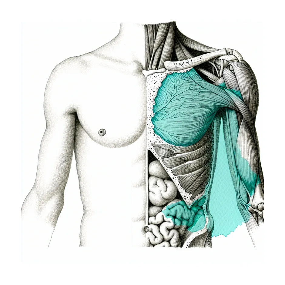 درد سمت چپ بین زیربغل و پهلو؛ علت و پزشک مناسب