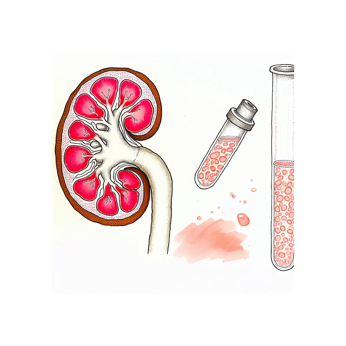 تریس خون در آزمایش ادرار یعنی چه؟