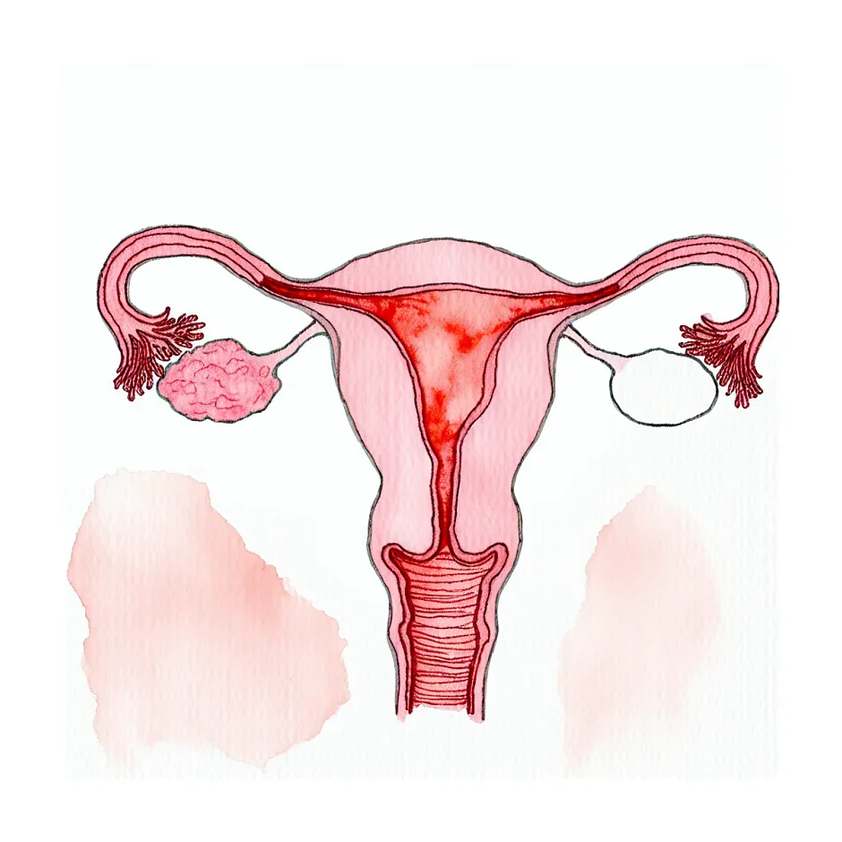 عقب افتادن پریود بعد از عکس رنگی رحم و آنتی‌بیوتیک