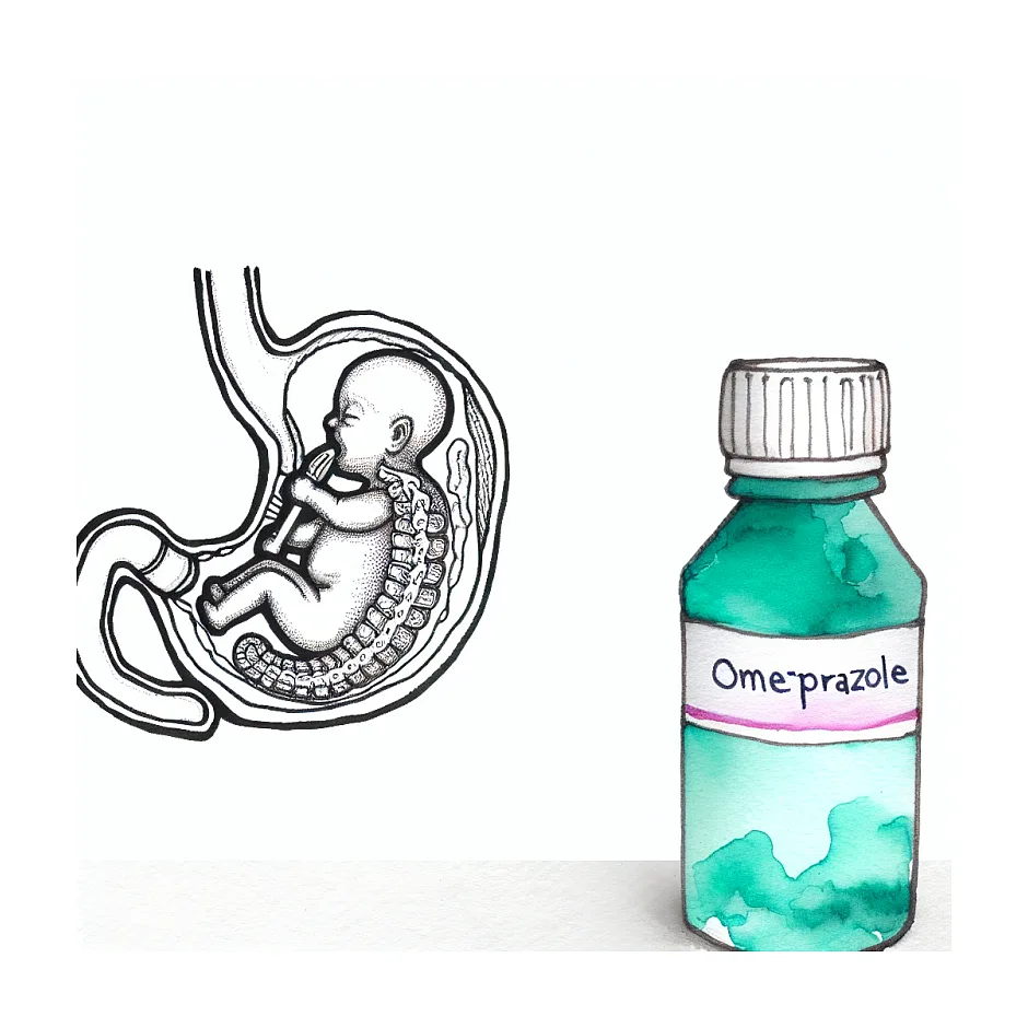 خواب‌آلودگی نوزاد بعد از شربت امپرازول (کیدیزول)