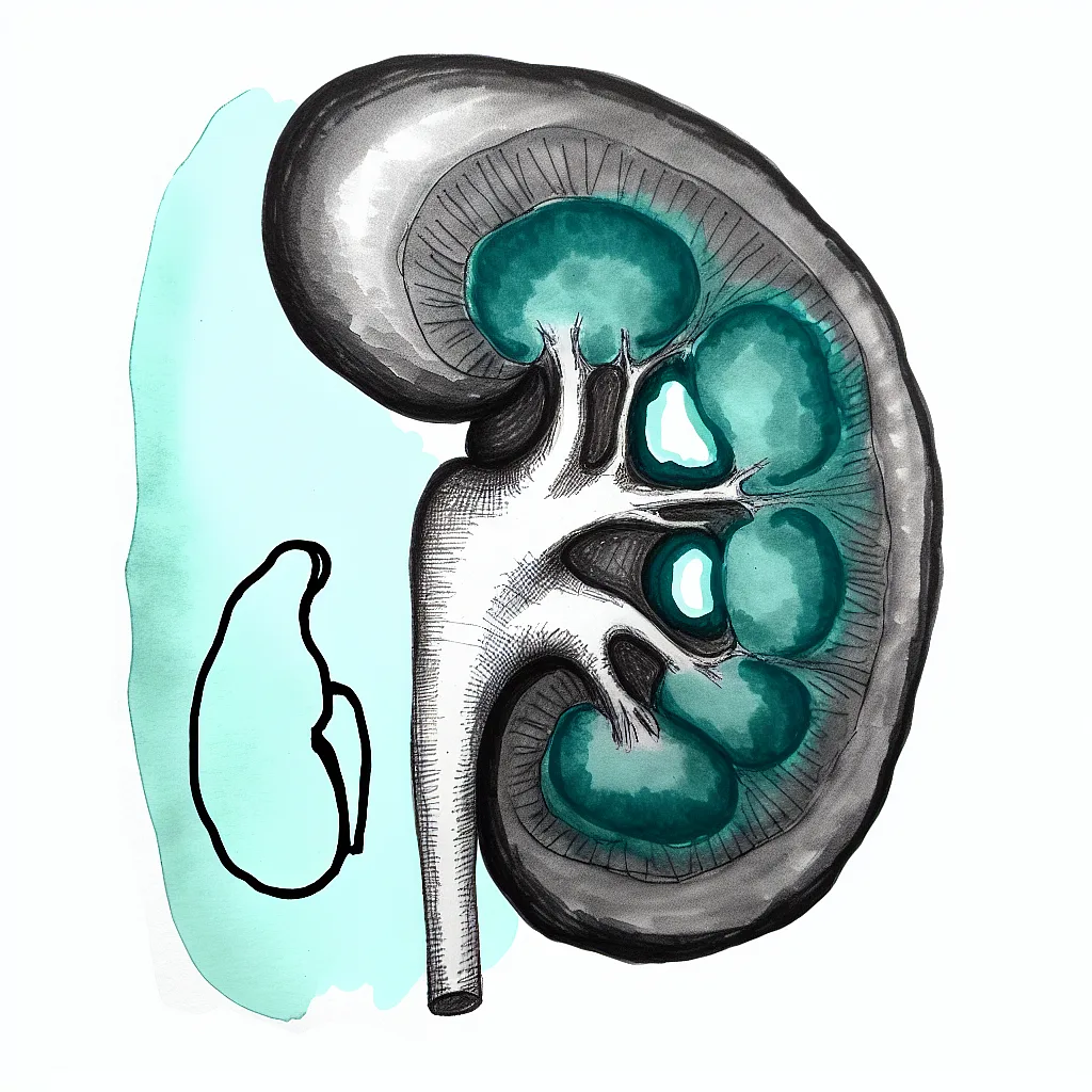 میکرولیتیاز کالیس کلیه در سونوگرافی کودک