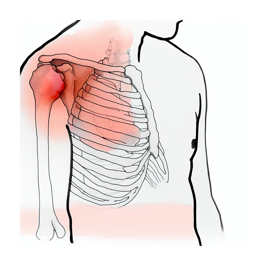 درد کتف راست؛ آیا نشانه بیماری قلبی است؟