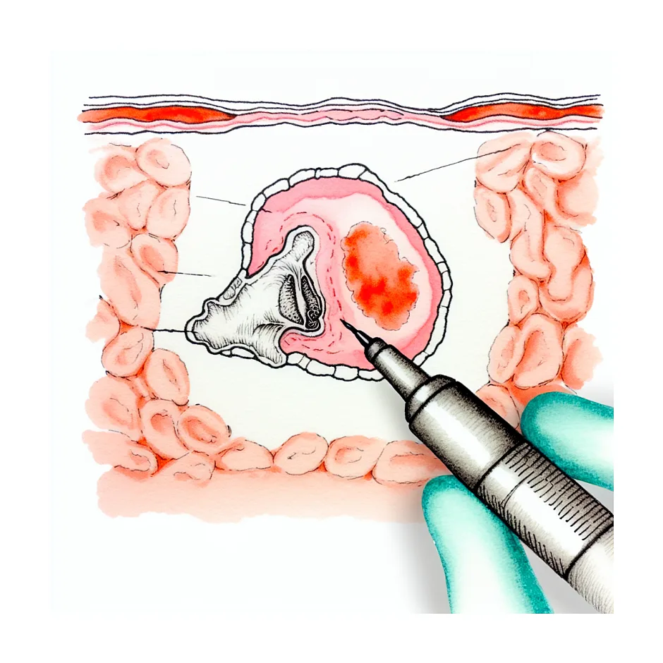 درمان سفتی و آبسه جای آمپول پروژسترون