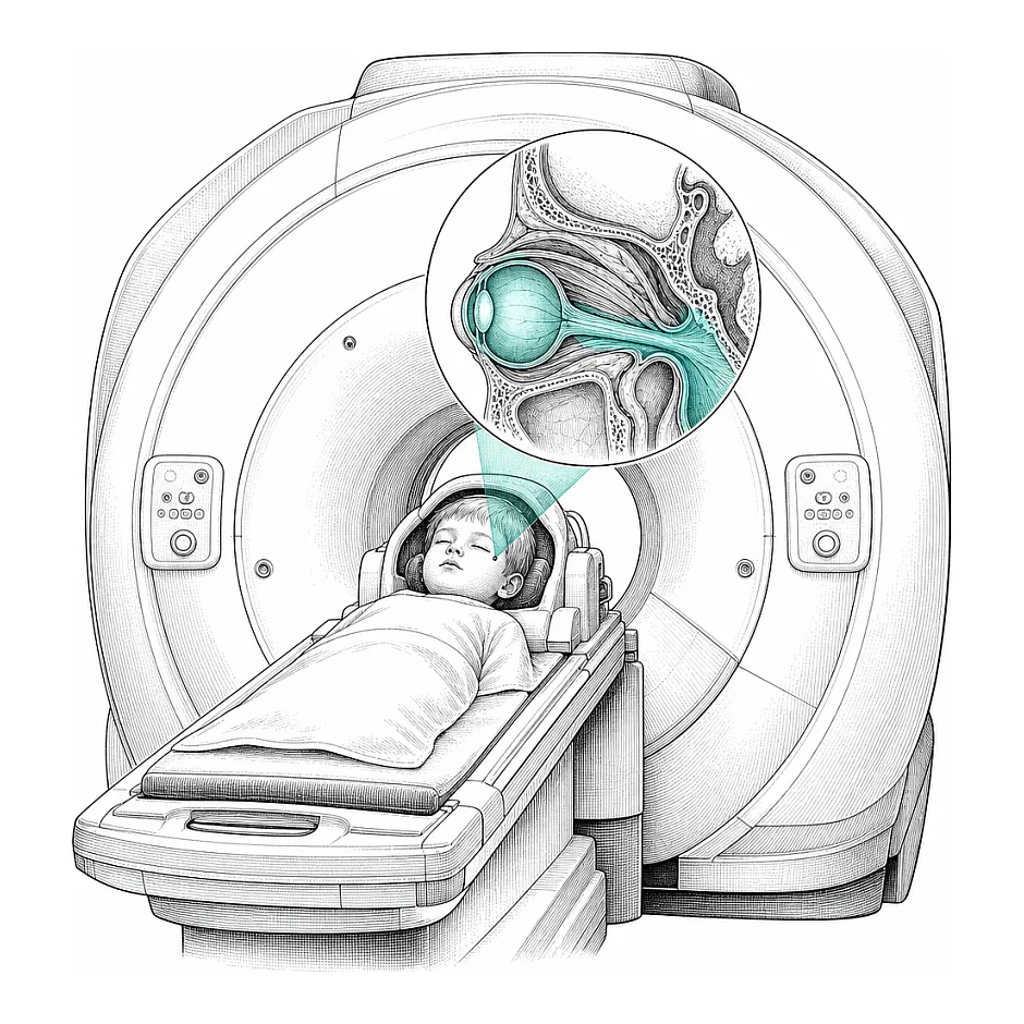 امنیت MRI اربیت دوطرفه برای کودکان | راهنمای جامع