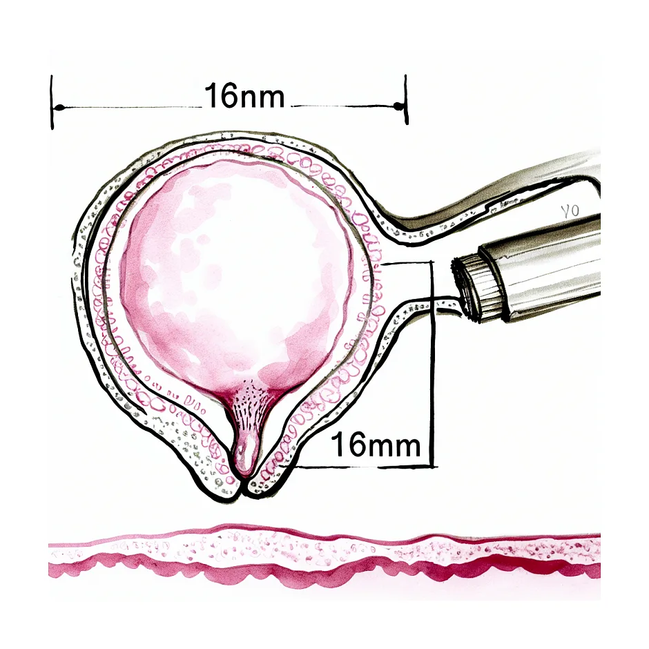 احتمال بارداری با فولیکول ۱۶ میلی‌متری در روز ۱۲ سیکل