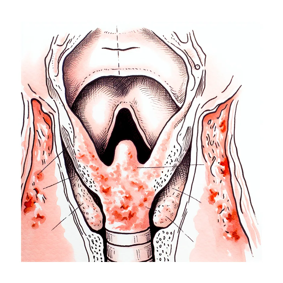 گلودرد در آبله مرغان و نیاز به آنتی‌بیوتیک