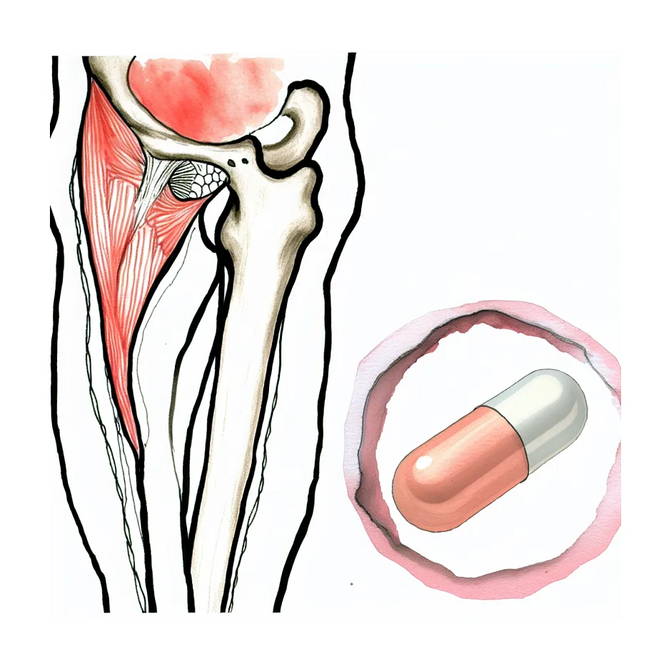 عوارض سیپروفلوکساسین ۵۰۰ و درد عضلانی