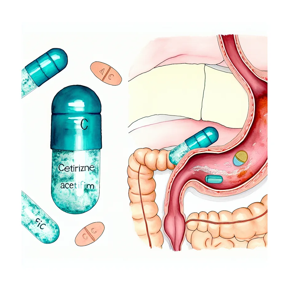 نحوه مصرف سیتریزین و فاصله با استامینوفن