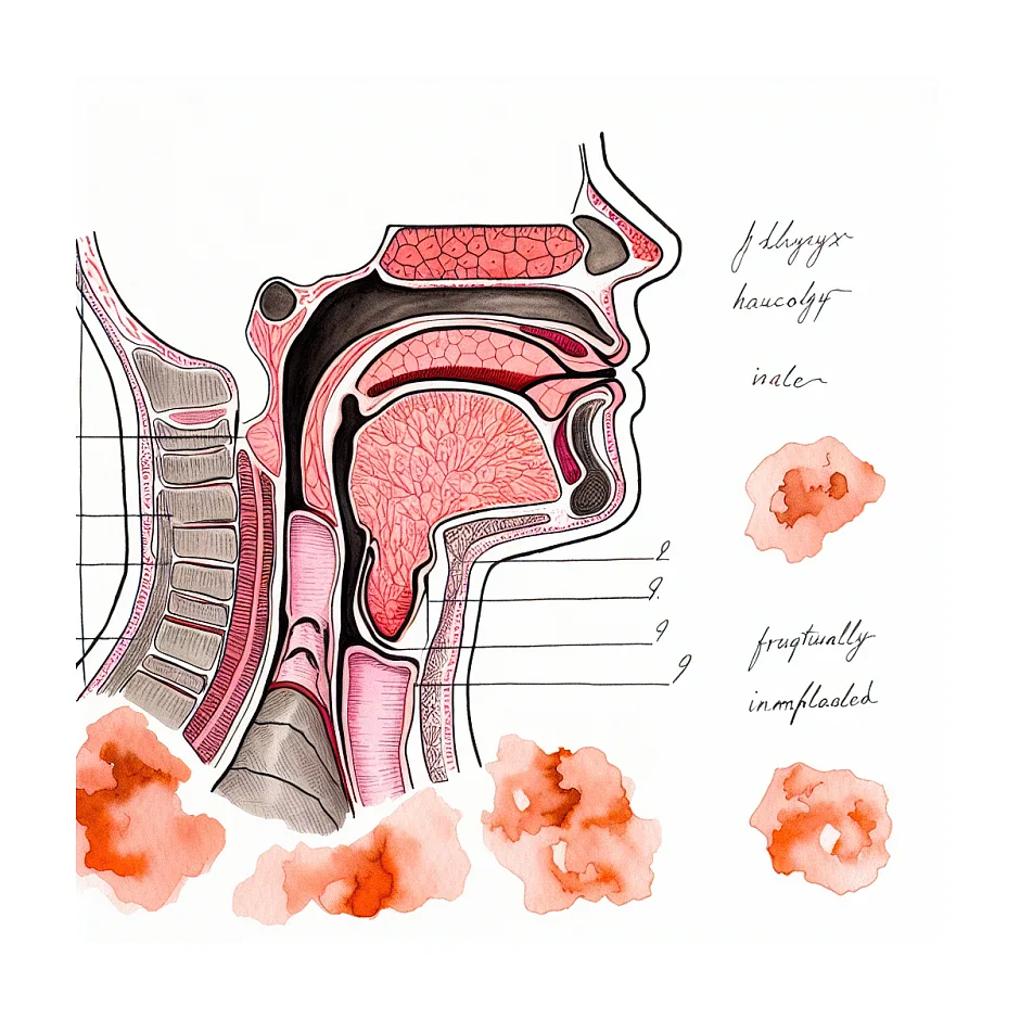 خارش گلو و توده گردن بعد از آموکسی‌کلاو