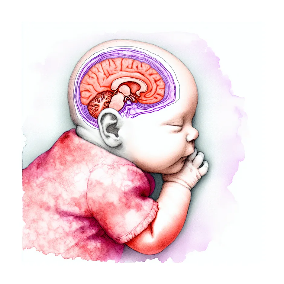 لرزش دست و سر نوزاد ۵ ماهه در خواب هنگام شیر خوردن