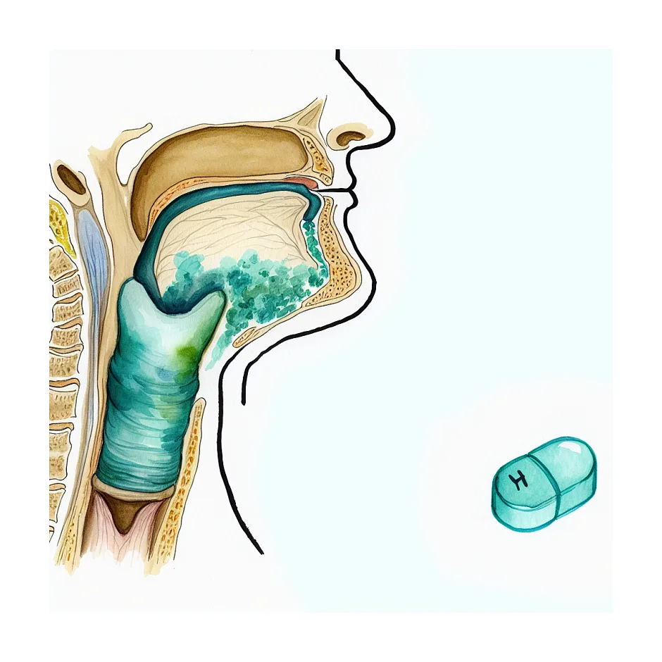 سرفه خشک و خارش گلو بعد از مصرف فاموتیدین