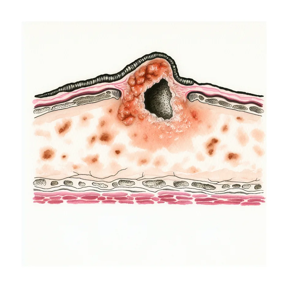 درمان دمل چرکی پیشانی و پیشگیری از بزرگ شدن