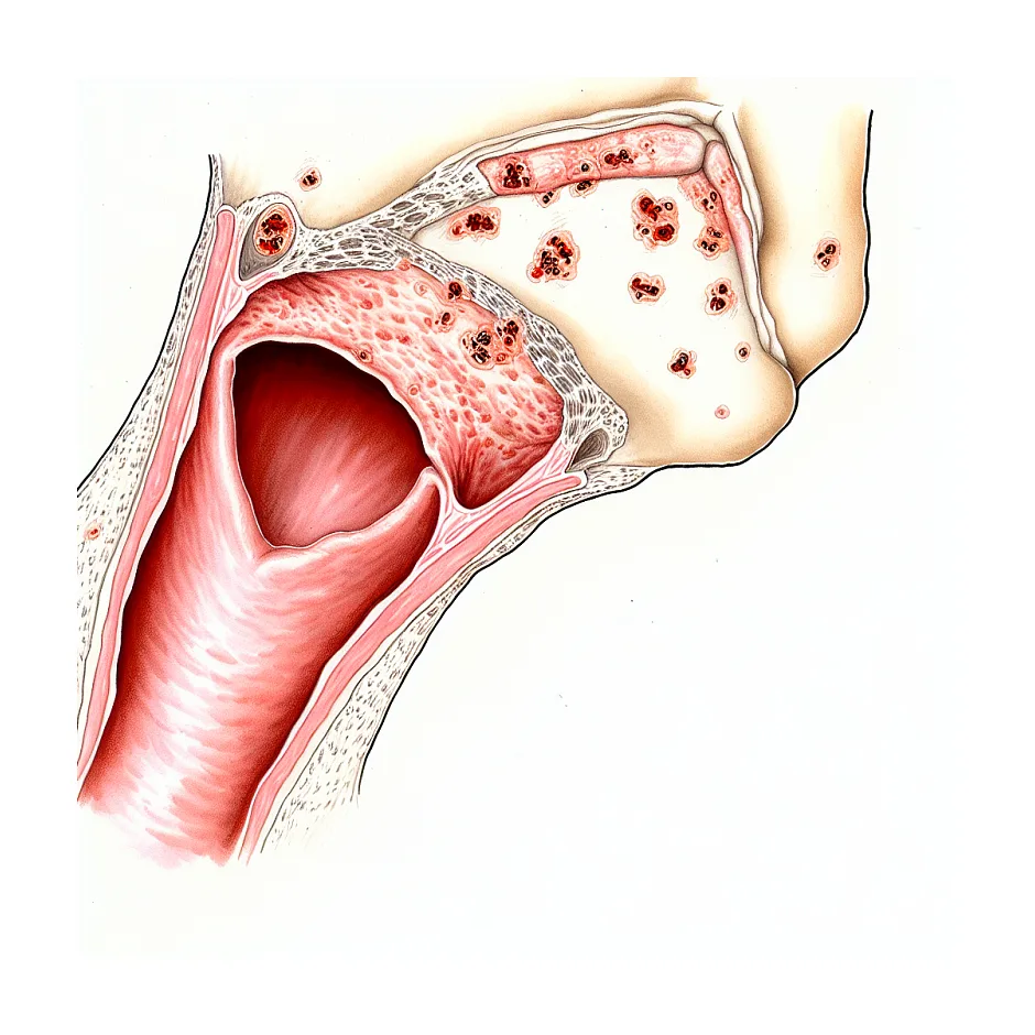درمان تاولی شدن گلو در آبله مرغان