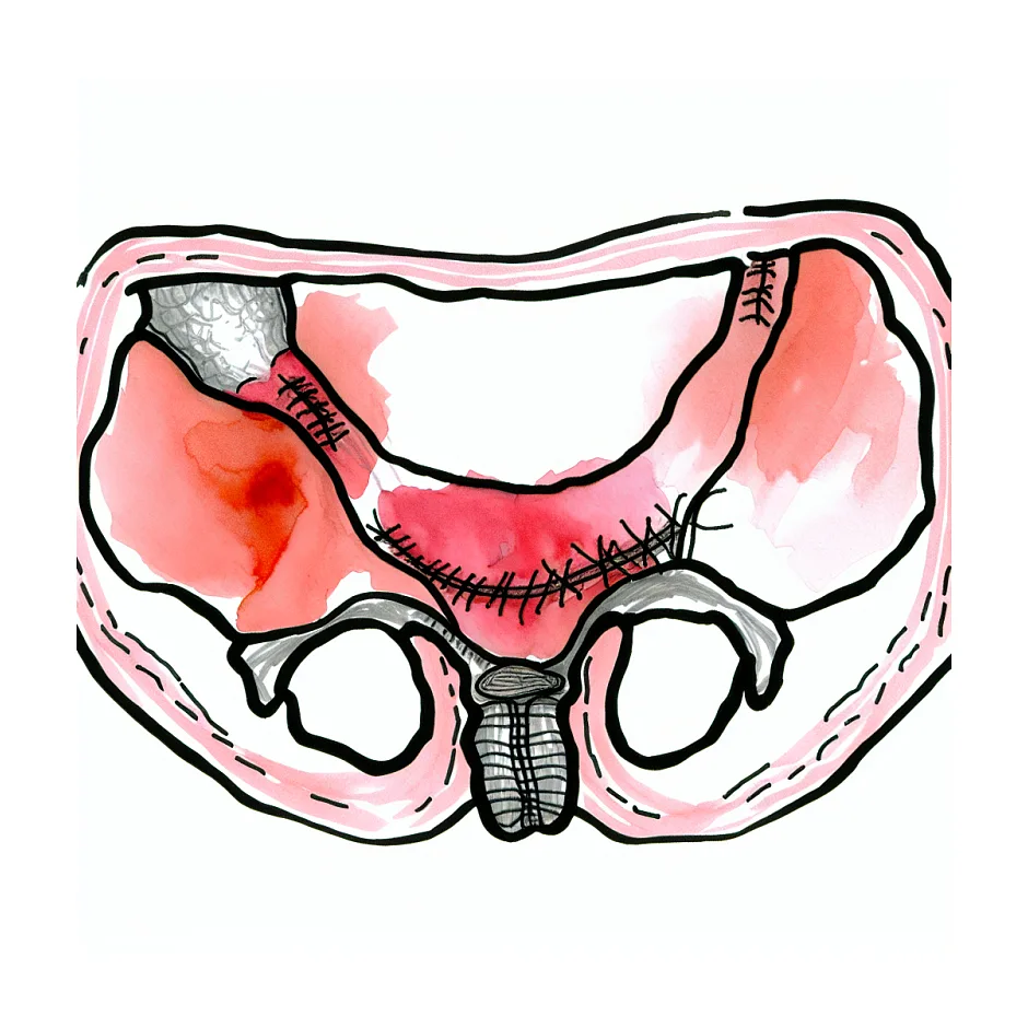 تورم و سفتی بخیه بعد از عمل فتق کشاله ران