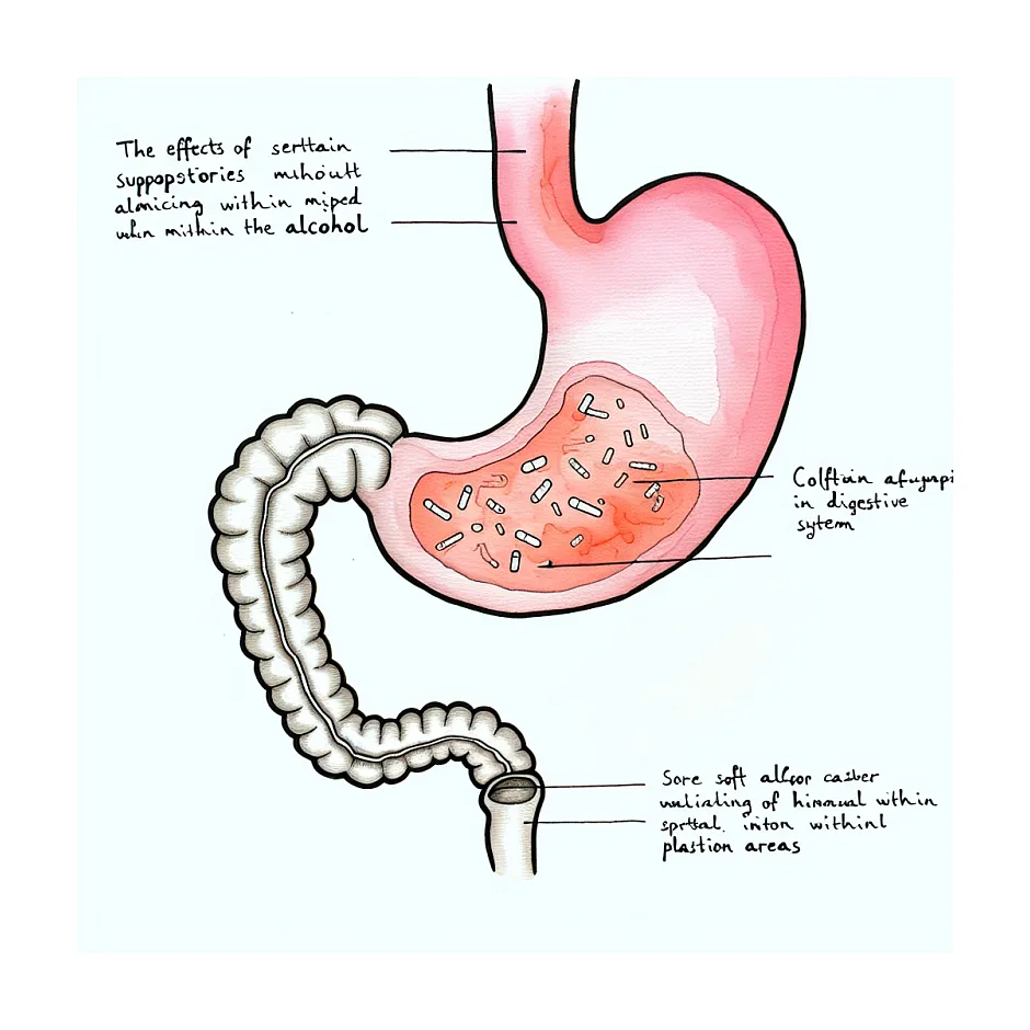 مصرف شیاف دیکلوفناک بعد از الکل برای بدن‌درد