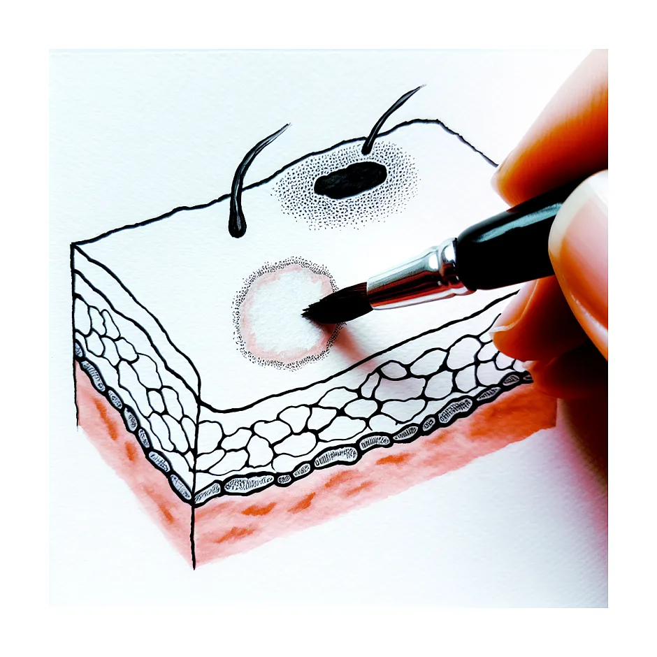 علت و درمان سفید شدن جای خال بعد از برداشتن