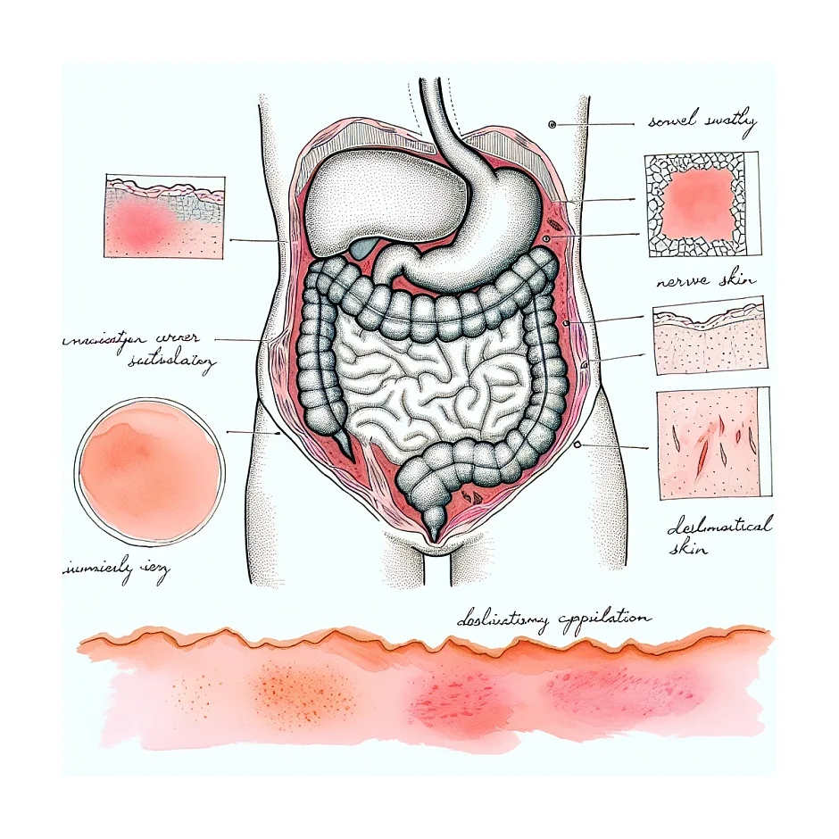 جوش و خارش موضعی شکم؛ علل عصبی یا پوستی