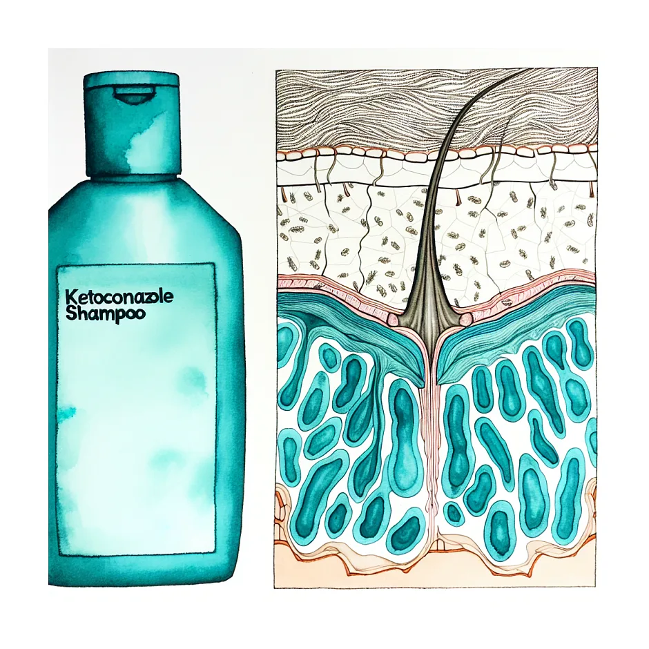 نحوه درست استفاده از شامپو کتوکونازول
