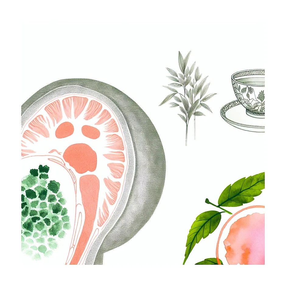 مصرف چای سبز و دمنوش‌ها در فیبروکیستیک پستان