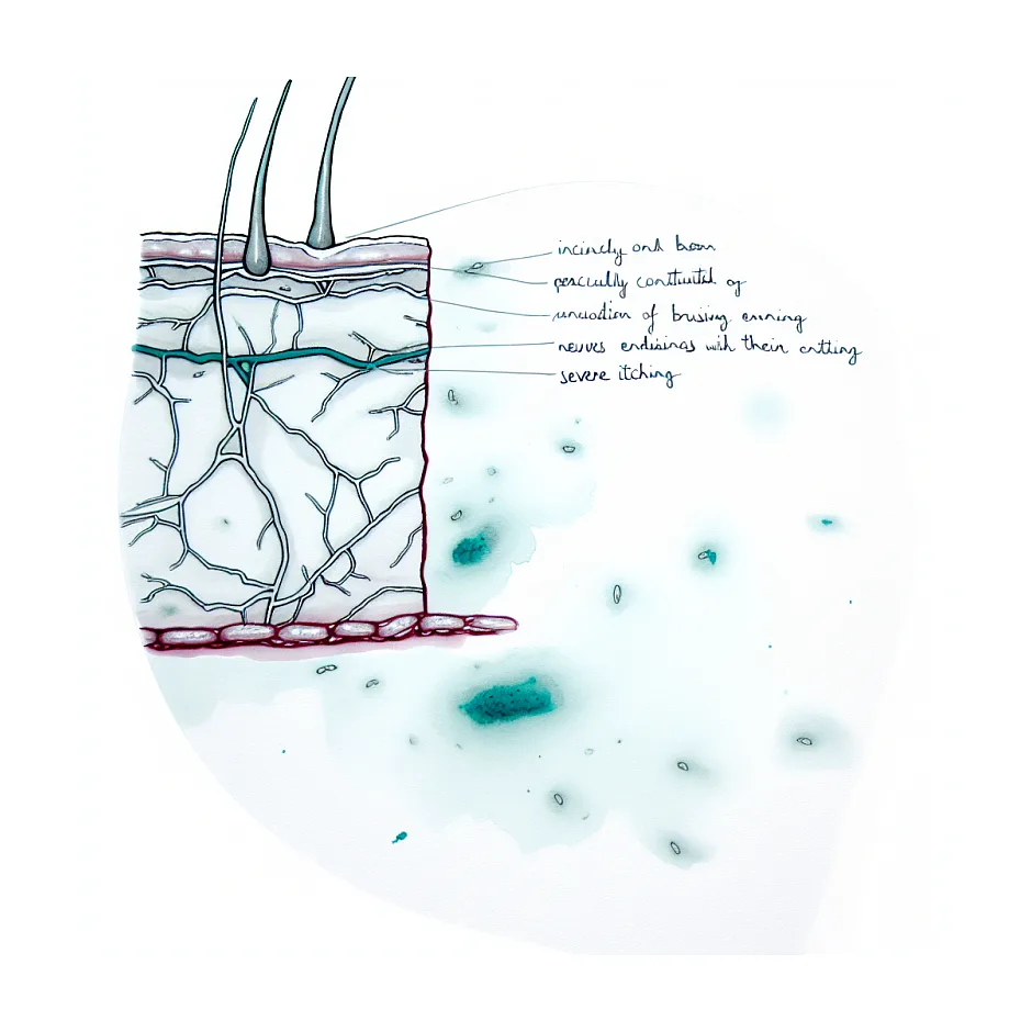 علت کبودی بعد از خارش و قطع ناگهانی داروهای اعصاب
