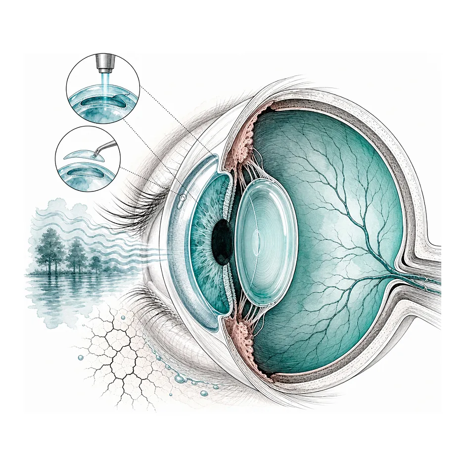 تار دید یک چشم بعد از فمتو اسمایل؛ چه کنم؟