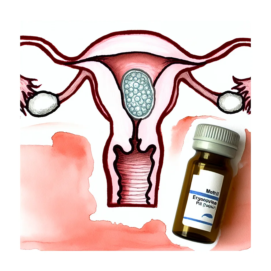 خونریزی بعد از سقط و مصرف متیل‌ارگونوین