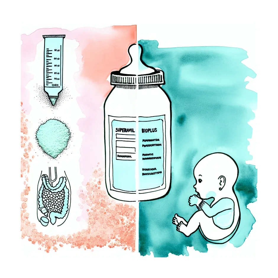 مقایسه شیرخشک سوپرامیل و بیومیل پلاس برای نوزاد