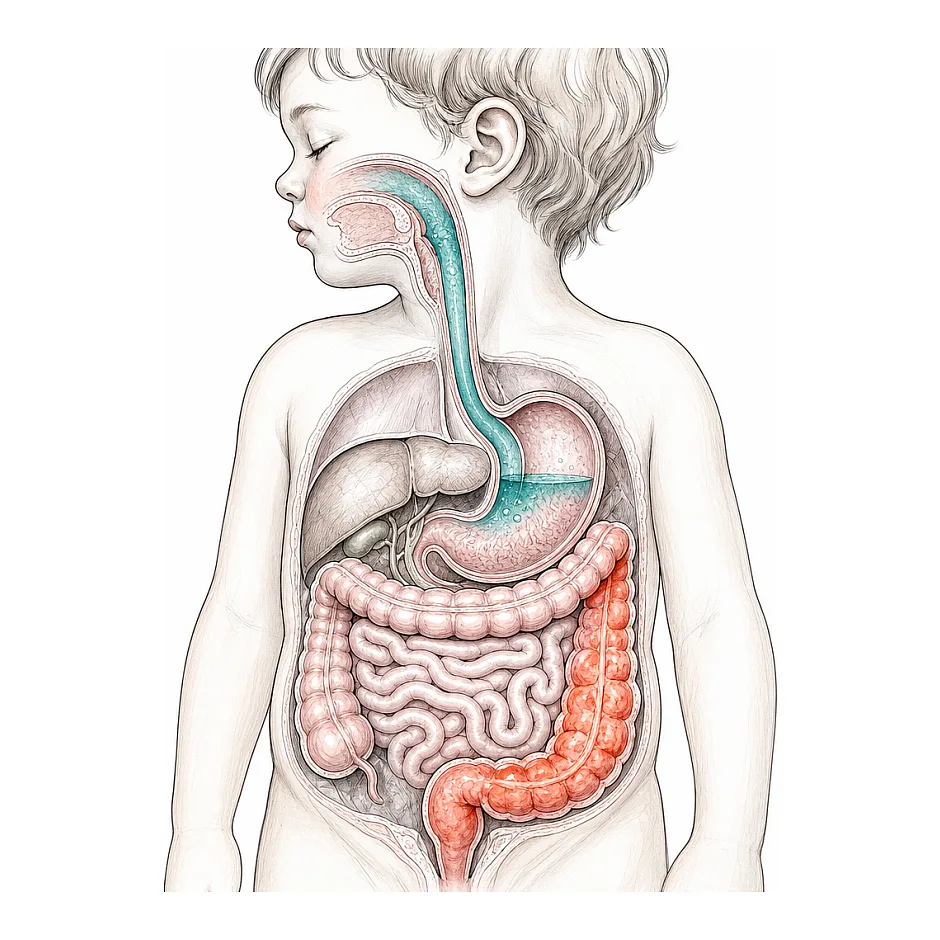 چگونه مشکل رفلاکس و یبوست مقاوم در کودک ۲ ساله را رفع کنیم؟