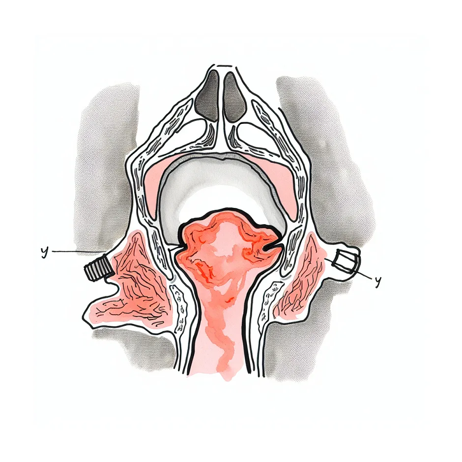 کیست ته گلو، خارش و سرفه بدون درد؛ علت و راهکار