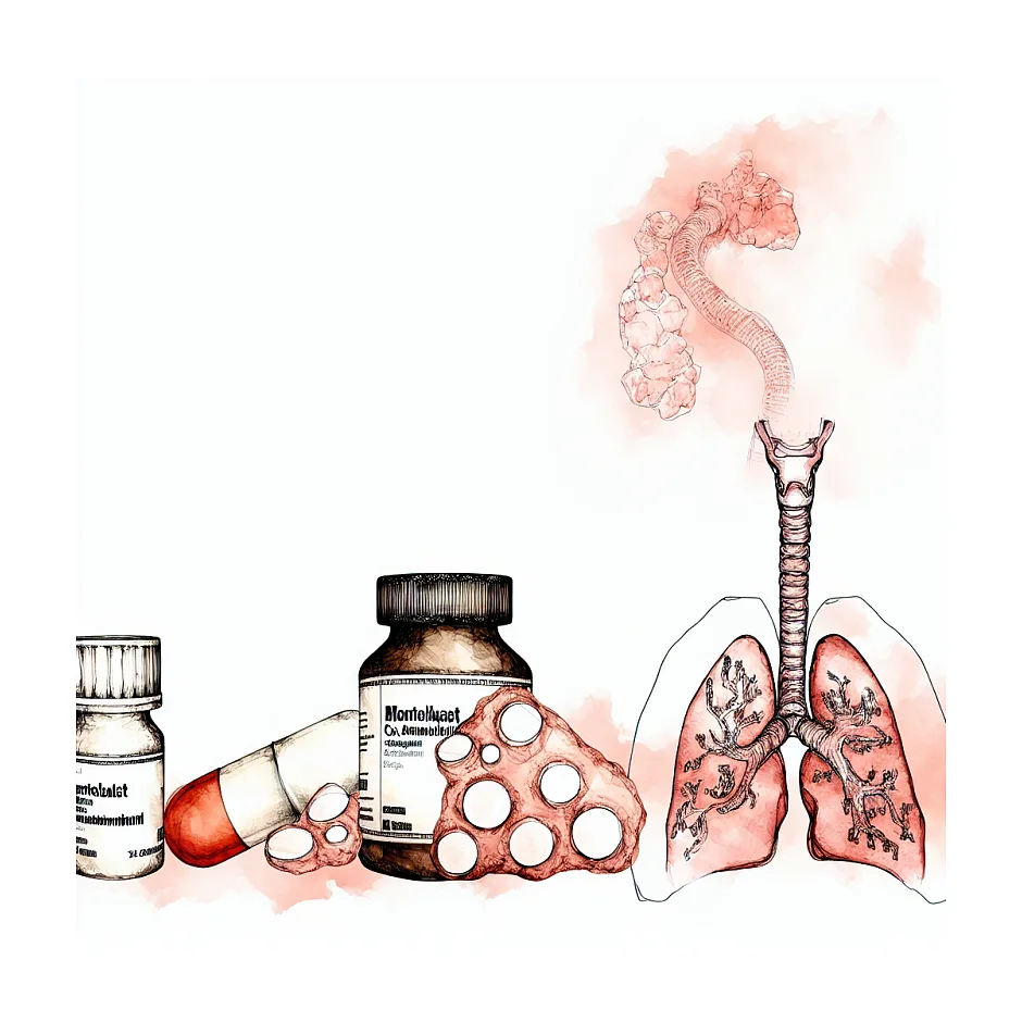 تداخل دارویی مونته لوکاست با کوآموکسی‌کلاو و دکسترومتورفان