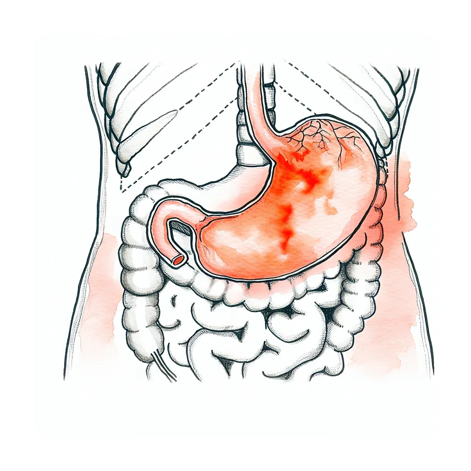 عوارض ورم و گشادی دهانه معده و احساس ضعف