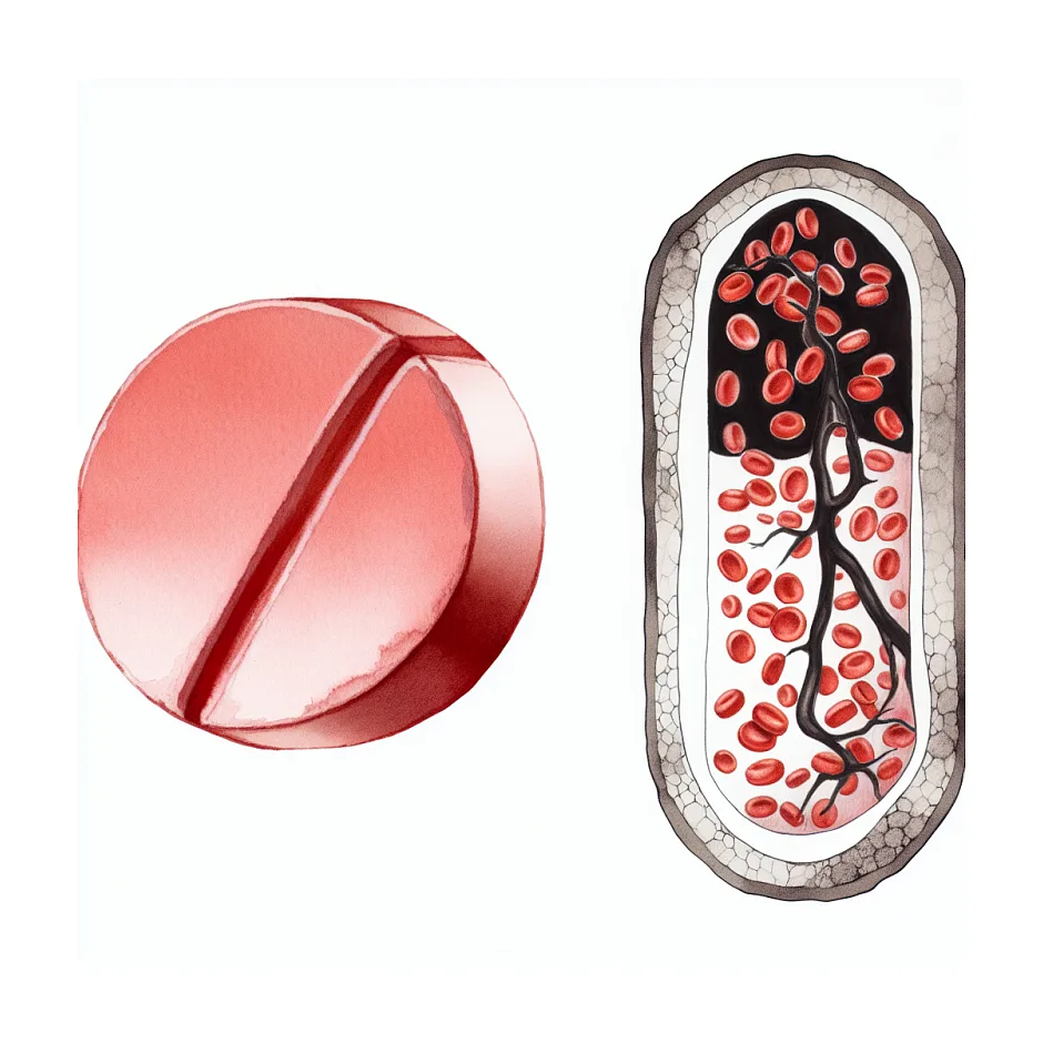 مصرف قرص آهن در فرد با غلظت خون بالا