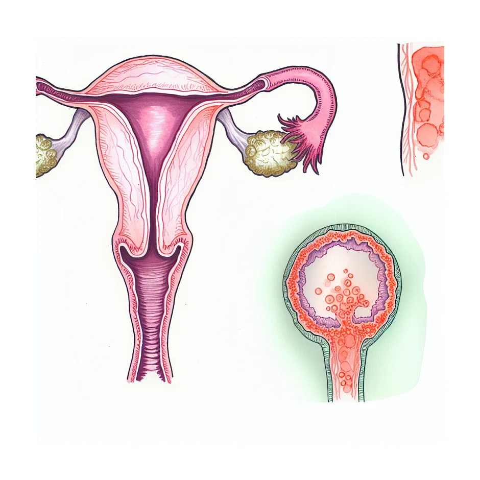 عدم پریود شدن بعد از قطع مجسترول و هایپرپلازی اندومتر