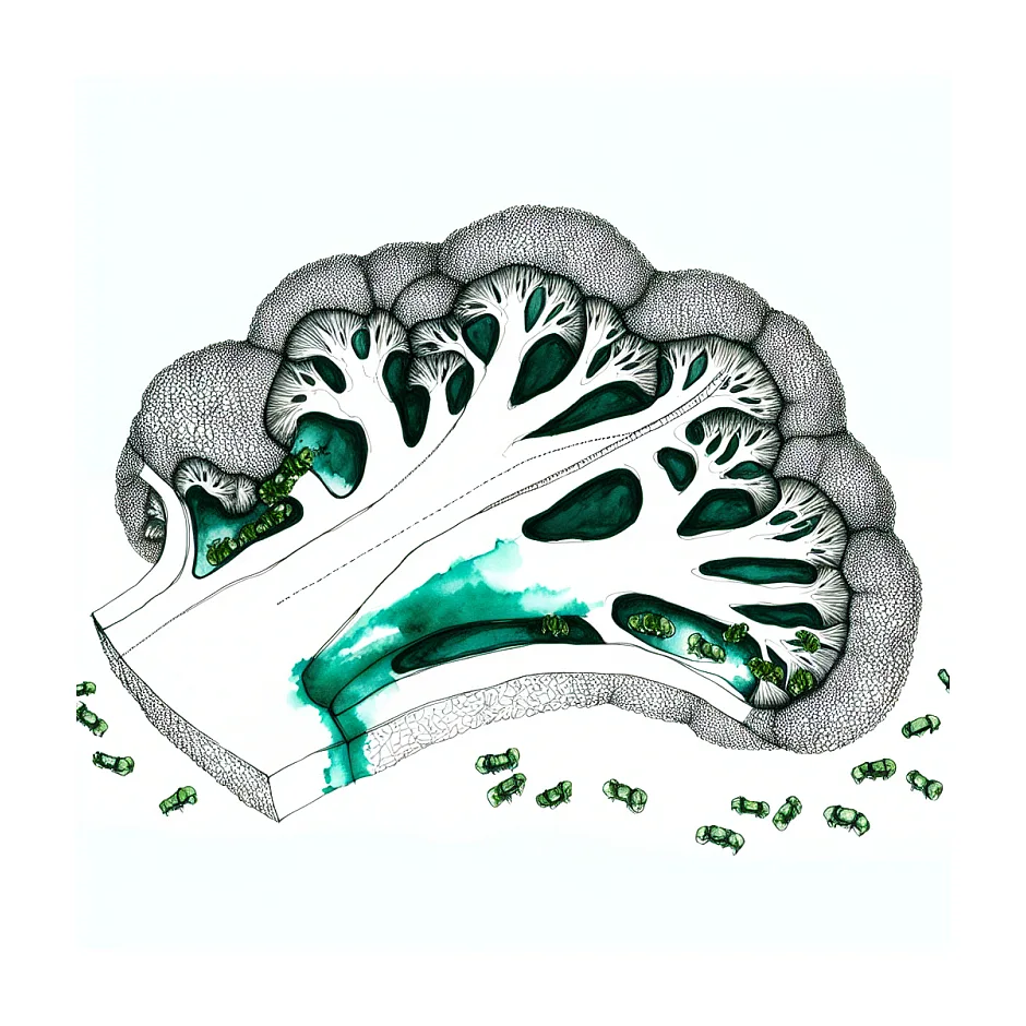 خوردن حشرات ریز سبزی؛ آیا خطرناک است؟