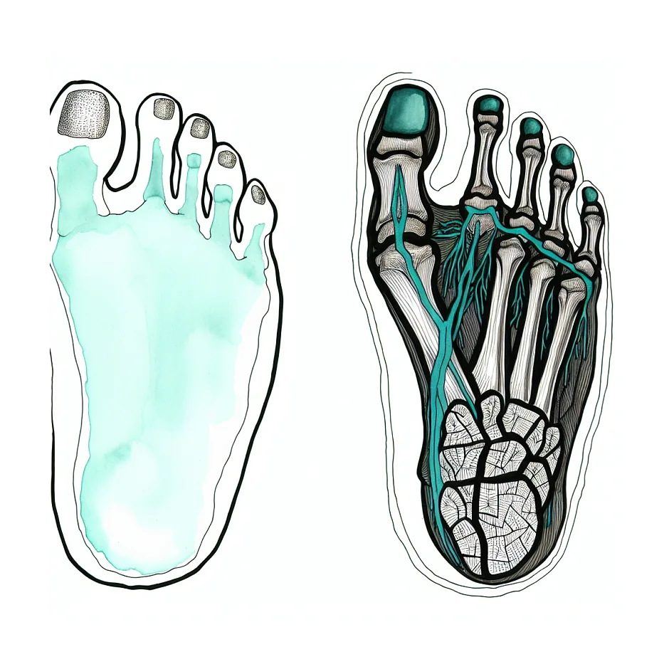 علت سوزن سوزن شدن انگشت شست یک پا