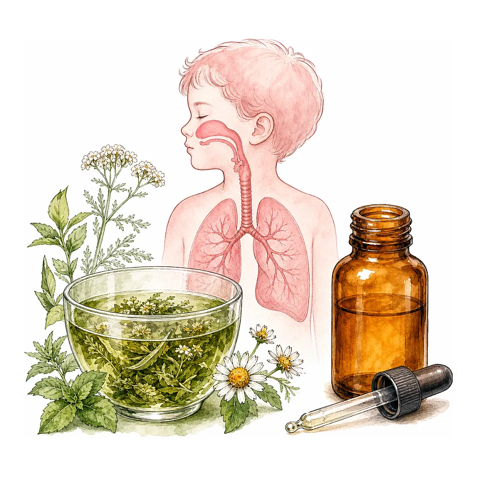 آیا دم کرده های گیاهی و دیفین هیدرامین برای کودک 3 ماهه مناسب است؟