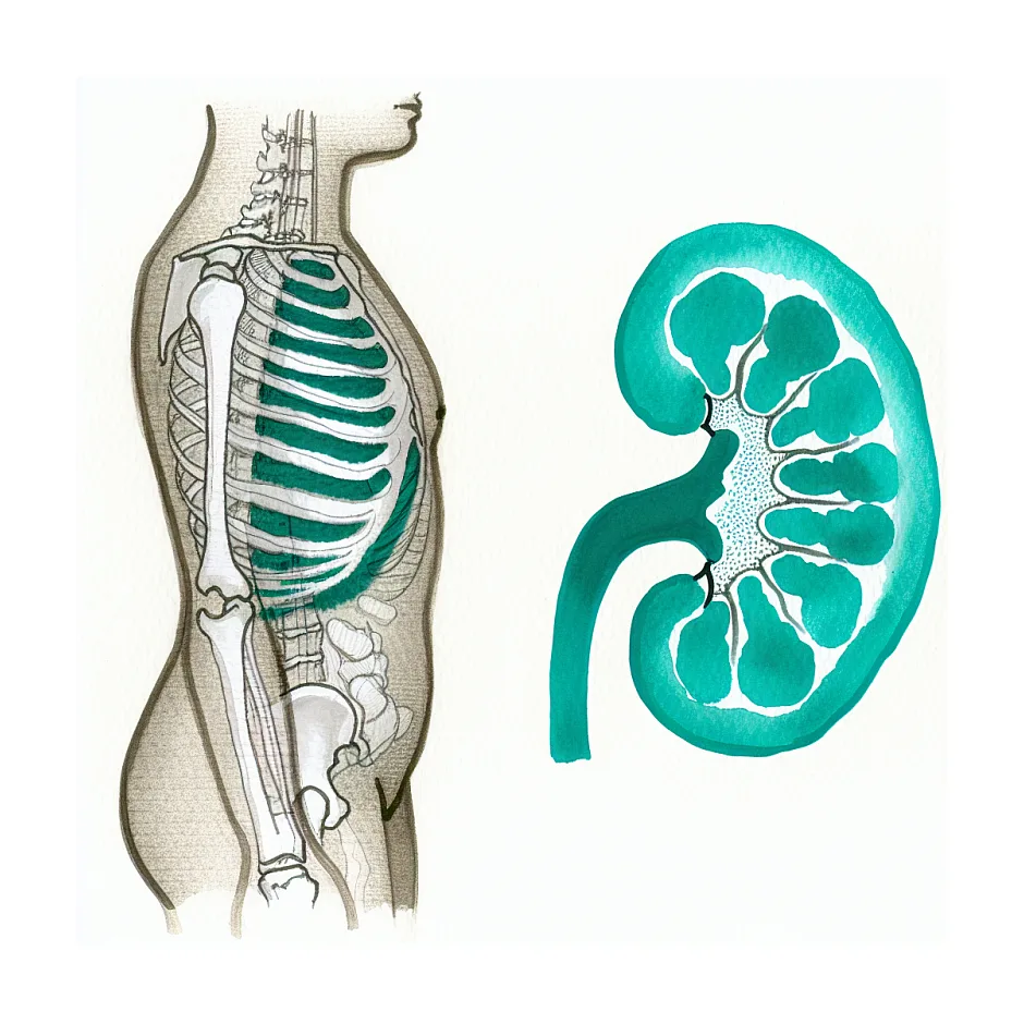 علت درد پهلو هنگام خوابیدن روی پهلوی چپ