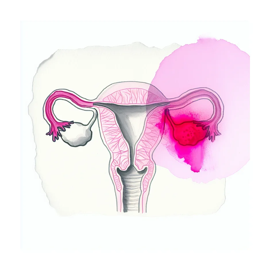 درد زیر شکم سمت راست بعد از پریود؛ طبیعی است؟