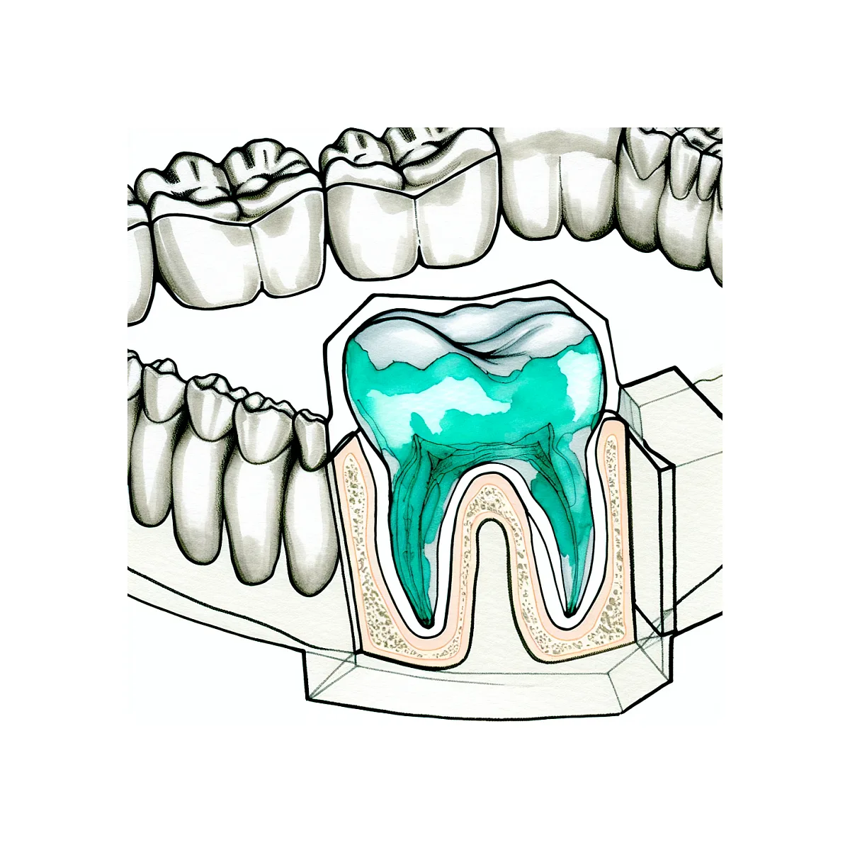 قالب‌گیری دندان و حکم روزه در روکش دندان
