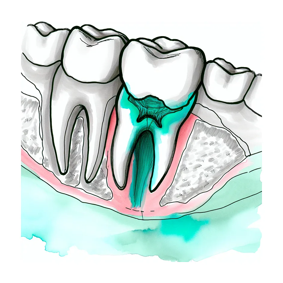 کشیدن دندان ۷ پایین و خطر برای دندان عقل