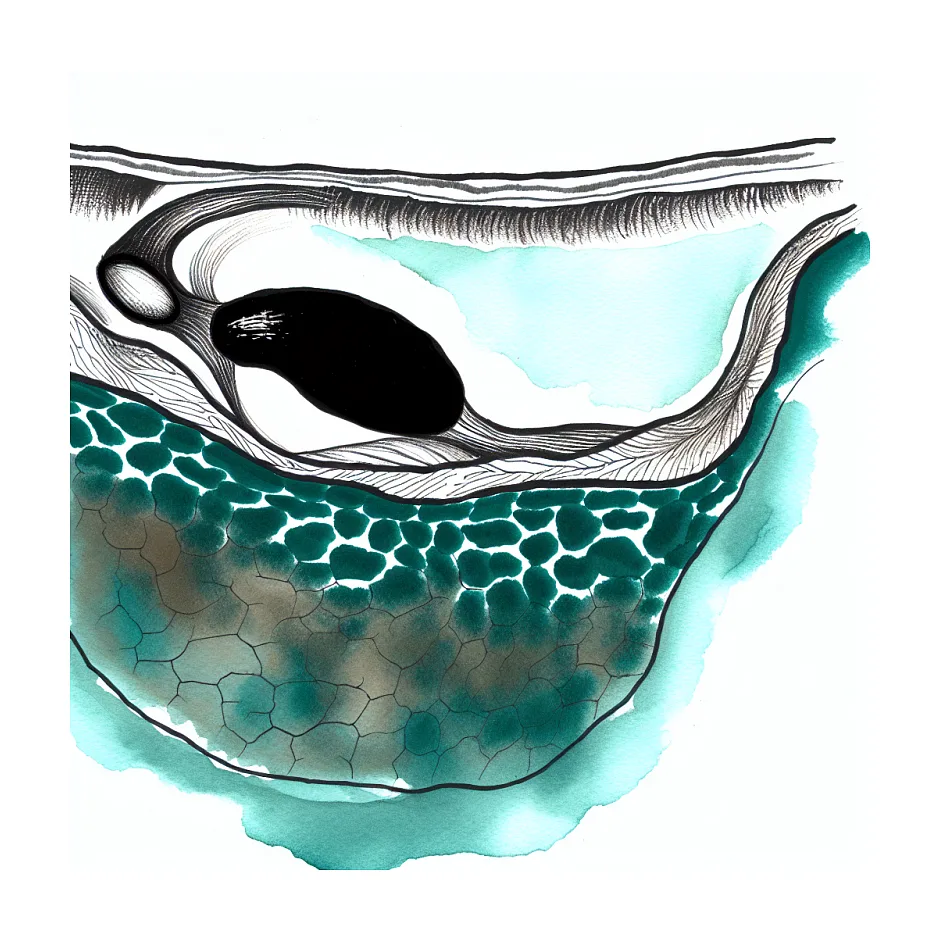 سنگ ناف سیاه و سفت؛ آیا خطرناک است؟