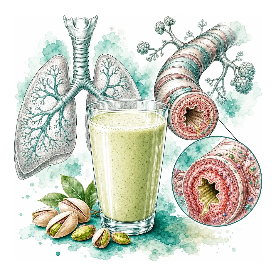 آیا شیر پسته برای مبتلایان آسم مناسب است؟