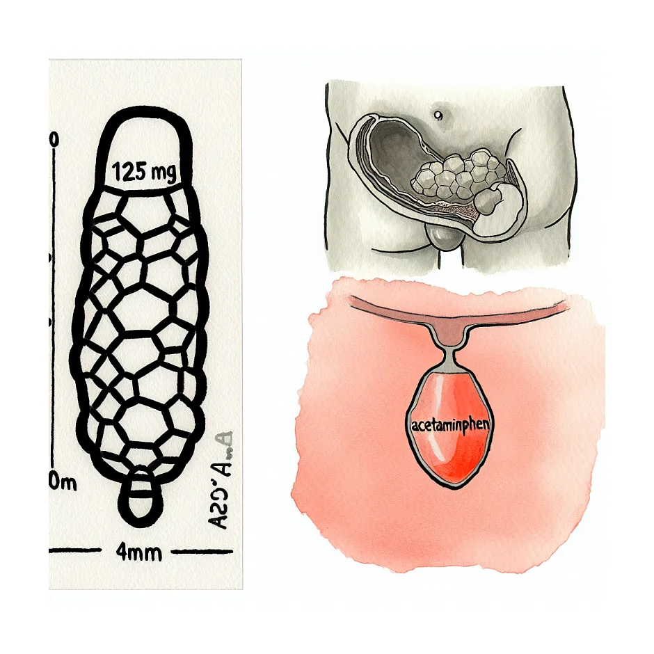 زمان اثر شیاف استامینوفن ۱۲۵ اطفال و دقت دماسنج زیربغل