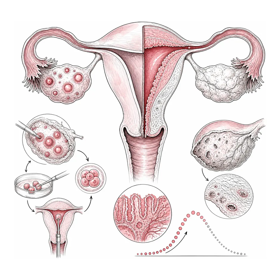 تفسیر بتا ۵ روز پس از IVF در دوران یائسگی