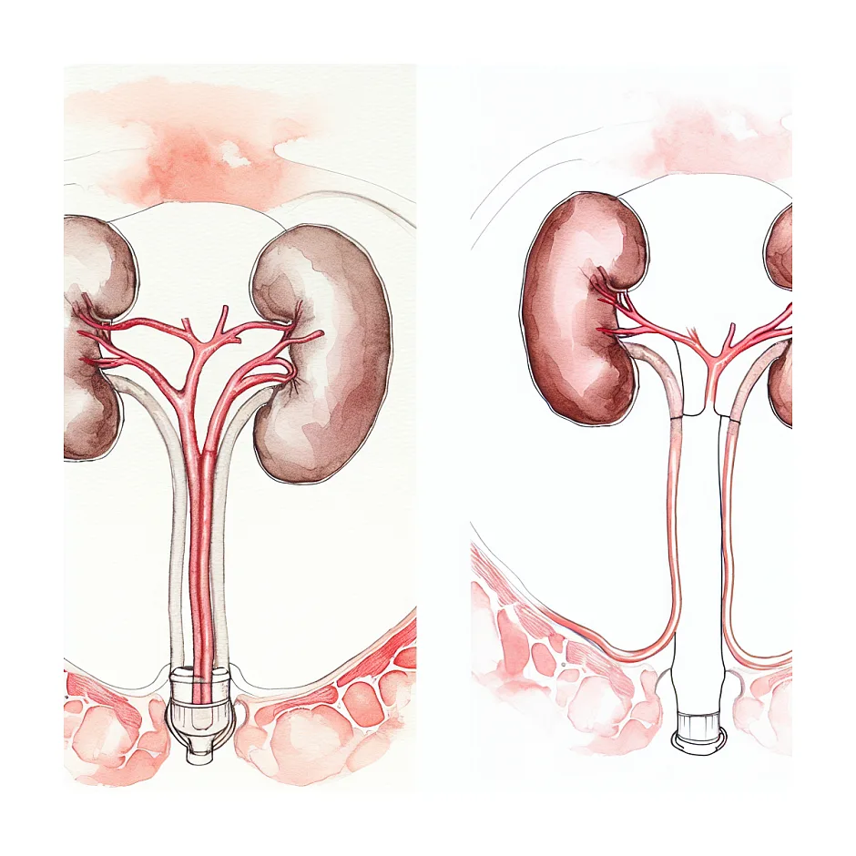 خون در ادرار هنگام داشتن فنر دابل جی حالب