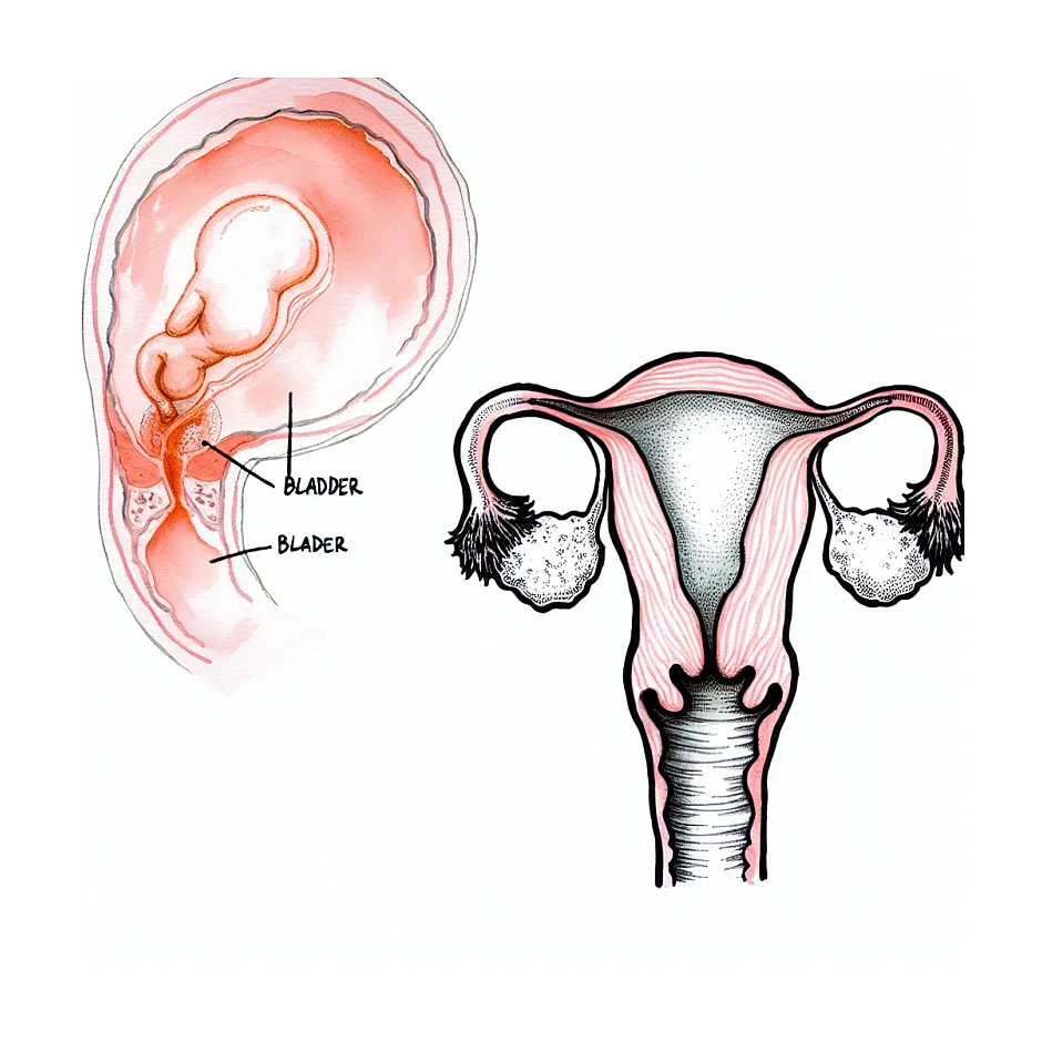 لگد جنین به مثانه در بارداری و سرکلاژ