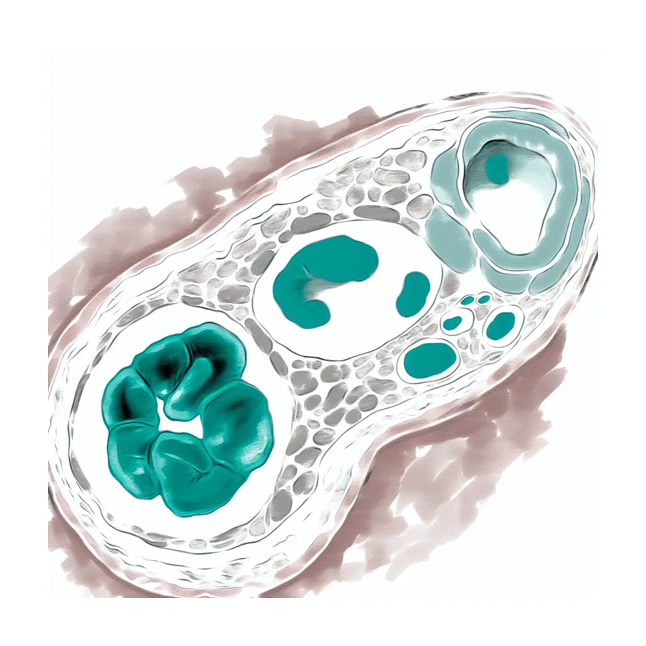 علت افزایش جزئی بازوفیل خون (۱.۱٪)